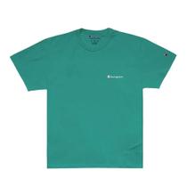 Camiseta Manga Curta Champion Ath Mini Script Logo Ink Verde Camiseta Manga Curta Champion Ath Mini Script Logo Ink Verde