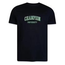 Camiseta Manga Curta Champion Lev Mc College Preto Camiseta Manga Curta Champion Lev Mc College Preto