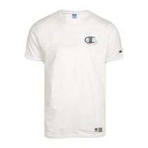 Camiseta Manga Curta Champion Malhão C Inter Chest Off White Camiseta Manga Curta Champion Malhão C Inter Chest Off White