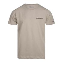 Camiseta Manga Curta Champion Mini Script Logo Ink Caqui