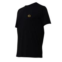 Camiseta Manga Curta D'M Skin-Fit Preta Camiseta Manga Curta D'M Skin-Fit Preta