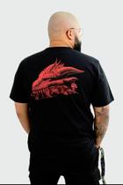 Camiseta Manga Curta Dio Killing The Dragon Camiseta Manga Curta Dio Killing The Dragon