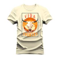 Camiseta Manga Curta Gola Redonda Confortável XVTYC