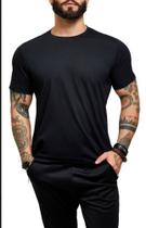 Camiseta manga curta gola redonda lisa masculina feminino moda