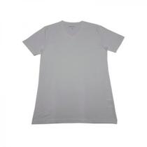 Camiseta Manga Curta Gola V 100 Algodão Branco M Basic+ Camiseta Manga Curta Gola V 100 Algodão Branco M Basic+