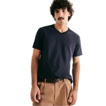 Camiseta Manga Curta Gola V Hering Masculina 022B Camiseta Manga Curta Gola V Hering Masculina 022B