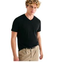 Camiseta Manga Curta Gola V Hering Masculina 022B Camiseta Manga Curta Gola V Hering Masculina 022B