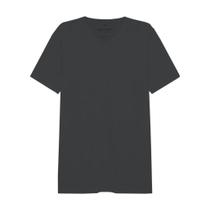 Camiseta Manga Curta Gola V Masculino Basicamente Ref. 72874