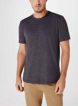 Camiseta Manga Curta Hering 0201 Word Básica Algodão T. P/EXG