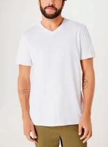 Camiseta Manga Curta Hering 022B Masculina Decote V World Algodão T. P/EXG