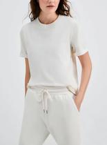 Camiseta Manga Curta Hering 4H09 Feminina Com Dobra Algodão T. P/XG Camiseta Manga Curta Hering 4H09 Feminina Com Dobra Algodão T. P/XG