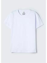 Camiseta Manga Curta Hering 5CMU Infantil Unissex Básica Algodão T. 06/14