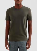 Camiseta Manga Curta Hering KG99 Masculina Gola Redonda Algodão Pima T. P/XXG