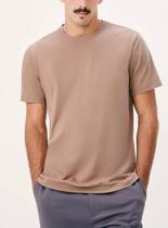 Camiseta Manga Curta Hering KG99 Masculina Gola Redonda Algodão Pima T. P/XXG