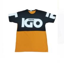 Camiseta Manga Curta Infantil Masculina Tigor Camiseta Manga Curta Infantil Masculina Tigor