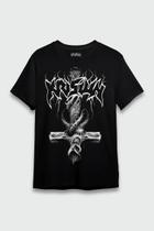 Camiseta Manga Curta Krisiun Plague Cross