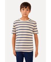 Camiseta Manga Curta Listra Textura Reserva Mini
