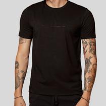 Camiseta manga curta malha masculina