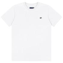 Camiseta Manga Curta Meia Malha Branco - Lamon
