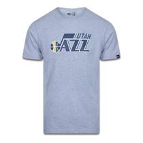 CAMISETA MANGA CURTA NBA UTAH JAZZ MARINHO MESCLA CINZA New Era