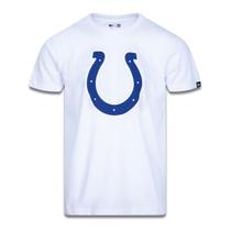 CAMISETA MANGA CURTA NFL INDIANAPOLIS COLTS BRANCO MESCLA CINZA New Era