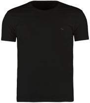 Camiseta Manga Curta Ogochi Slim Masculina 006000012 Preta