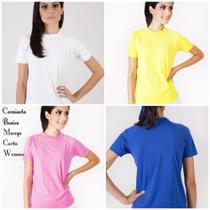 Camiseta Manga Curta Proteção Uv - Basics Woman Camiseta Manga Curta Proteção Uv - Basics Woman