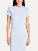 Camiseta Manga Curta Simples Reserva 81129 Feminina Ribana Viscose (90097, 86536) T. P/3G