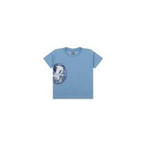 Camiseta Manga Curta Tigor T Tigre New Fun Baby Azul Claro Camiseta Manga Curta Tigor T Tigre New Fun Baby Azul Claro