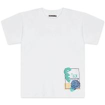 Camiseta Manga Curta Tigor T Tigre Tropical Branco