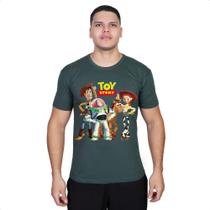 Camiseta Manga Curta Toy Story Buzz Personagens Desenhos Adulto