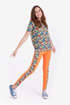 Camiseta Manga Curta Turma da Mônica Quadrinhos Color