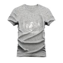 Camiseta Manga Curta Unissex Gola Redonda Confortável Touros Ferozes