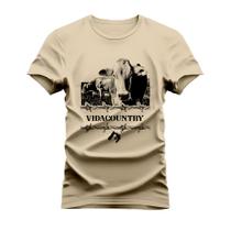 Camiseta Manga Curta Varias Cores Boi Country