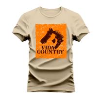 Camiseta Manga Curta Varias Cores Tecido Macio Style Country