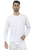 Camiseta manga longa 65% Poliéster e 35% Viscose