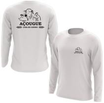 Camiseta Manga Longa Açougue