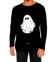 Camiseta Manga Longa Ads fantasma ghost susto Halloween 9