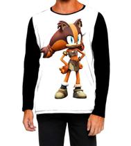 Camiseta Manga Longa Ads Sticks the Badger Sonic Boom