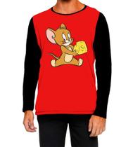 Camiseta Manga Longa Ads Tom e Jerry 1