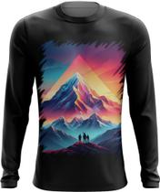 Camiseta Manga Longa Alpinista Alpinismo Garra Vontade 1 - Kasubeck Store