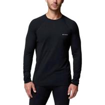 Camiseta Manga Longa Baselayer Columbia Masculina Midweight Stretch Black Camiseta Manga Longa Baselayer Columbia Masculina Midweight Stretch Black