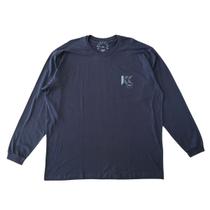 Camiseta Manga Longa Básica com Punho Kairon PLus Size G1 ao G6