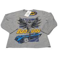 Camiseta Manga Longa Batman Fakini Tam.8