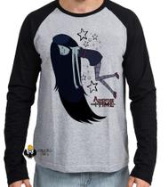 Camiseta Manga Longa blusa Adventure Time Marceline
