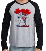 Camiseta Manga Longa blusa Apenas show Mordecai e Margaret