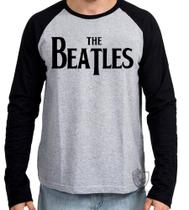 Camiseta Manga Longa blusa Beatles Banda Camiseta Manga Longa blusa Beatles Banda