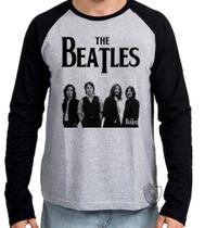 Camiseta Manga Longa blusa Beatles