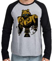 Camiseta Manga Longa blusa Bumblebee Fusca