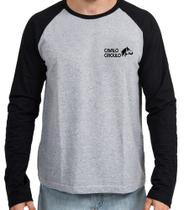 Camiseta Manga Longa blusa Cavalo Criolo pequeno
